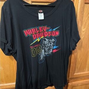 Harley-Davidson Black Graphic T-Shirt